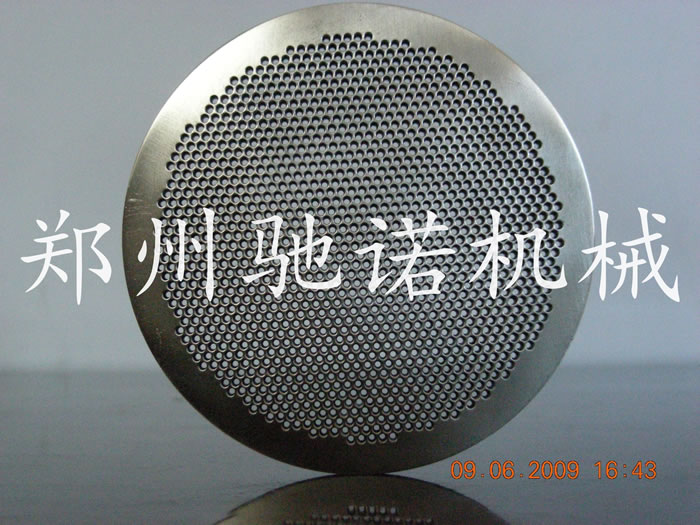 孔径0.8mm厚度2mm材质316L不锈钢挤出孔板
